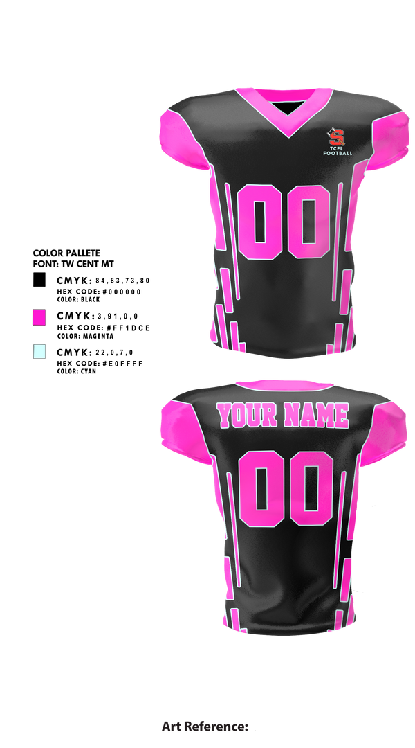 Football Jersey, tcyfl football, , Teamtime, Team time, sublimation, custom sports apparel, team uniforms, spirit wear, spiritwear, sports uniforms, custom shirts, team store, custom team store, fundraiser sports, apparel fundraiser