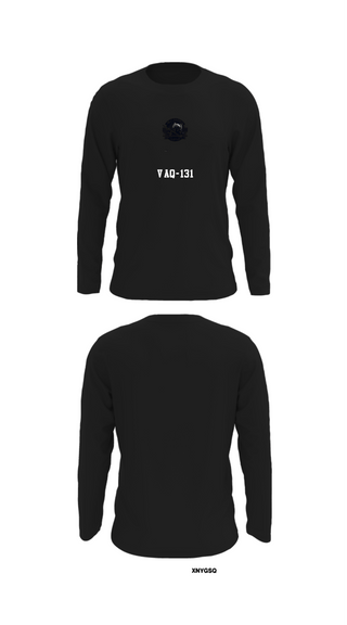 Long Sleeve Performance Shirt, VAQ-131, Navy, Teamtime, Team time, sublimation, custom sports apparel, team uniforms, spirit wear, spiritwear, sports uniforms, custom shirts, team store, custom team store, fundraiser sports, apparel fundraiser