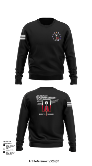 Crew Neck Sweatshirt, 5th Armored Brigade, , Teamtime, Team time, sublimation, custom sports apparel, team uniforms, spirit wear, spiritwear, sports uniforms, custom shirts, team store, custom team store, fundraiser sports, apparel fundraiser