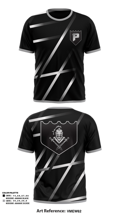 Preston High School Cross Country 85504696 Short Sleeve Performance Shirt - 41