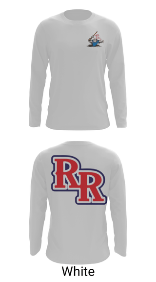 Long Sleeve Performance Shirt, Rudder Middle School Soccer, Men's Soccer, Teamtime, Team time, sublimation, custom sports apparel, team uniforms, spirit wear, spiritwear, sports uniforms, custom shirts, team store, custom team store, fundraiser sports, apparel fundraiser