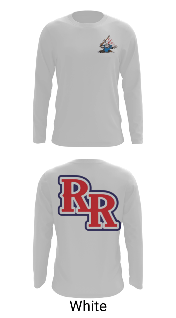 Long Sleeve Performance Shirt, Rudder Middle School Soccer, Men's Soccer, Teamtime, Team time, sublimation, custom sports apparel, team uniforms, spirit wear, spiritwear, sports uniforms, custom shirts, team store, custom team store, fundraiser sports, apparel fundraiser