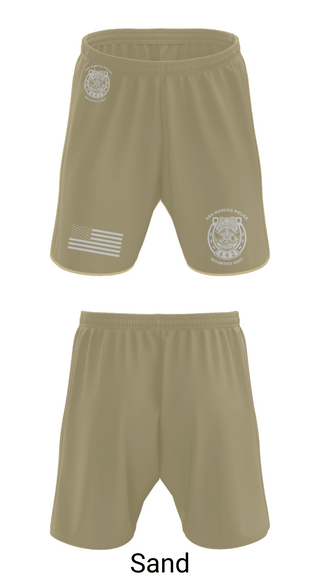 Athletic Shorts With Pockets, San Marcos Police Mounted Unit, , Teamtime, Team time, sublimation, custom sports apparel, team uniforms, spirit wear, spiritwear, sports uniforms, custom shirts, team store, custom team store, fundraiser sports, apparel fundraiser