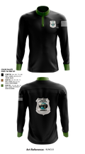 Peoples Protection Agency, LLC 33434129 Quarter Zip Jacket - 35