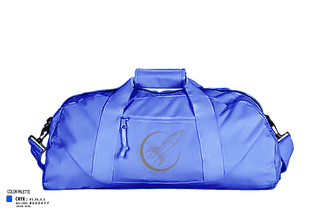 Duffle Bag, Rocky Mountain Middle School Football, Football, Teamtime, Team time, sublimation, custom sports apparel, team uniforms, spirit wear, spiritwear, sports uniforms, custom shirts, team store, custom team store, fundraiser sports, apparel fundraiser