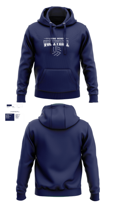 Living Word Academy Volleyball 38101646 Hoodie - 3