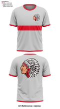 County Line Junior High School Cross Country 49225250 Short Sleeve Performance Shirt - 41
