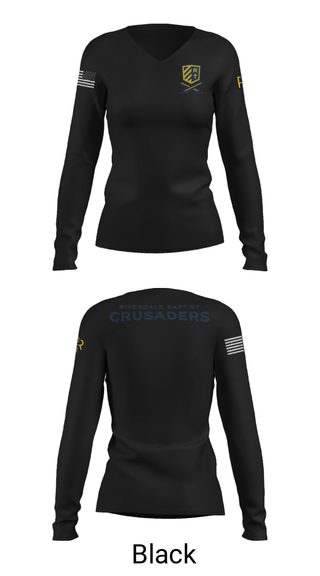 Women's Long Sleeve Vneck Shirt, Riverdale Women's Basketball, Women's Basketball, Teamtime, Team time, sublimation, custom sports apparel, team uniforms, spirit wear, spiritwear, sports uniforms, custom shirts, team store, custom team store, fundraiser sports, apparel fundraiser