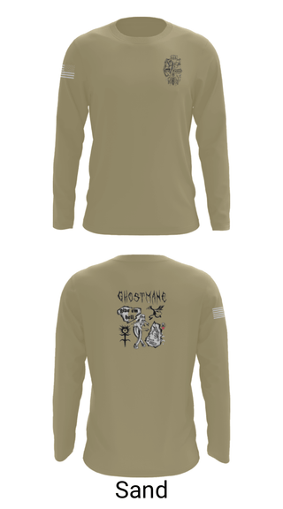 Long Sleeve Performance Shirt, Ceremonial Platoon, Marines, Teamtime, Team time, sublimation, custom sports apparel, team uniforms, spirit wear, spiritwear, sports uniforms, custom shirts, team store, custom team store, fundraiser sports, apparel fundraiser