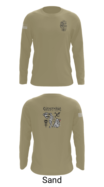 Ceremonial Platoon 73521546 Long Sleeve Performance Shirt - 86