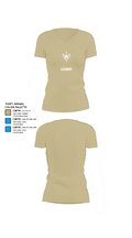 LCCRSRT 65303244 Women's Short Sleeve V-neck Shirt - 80