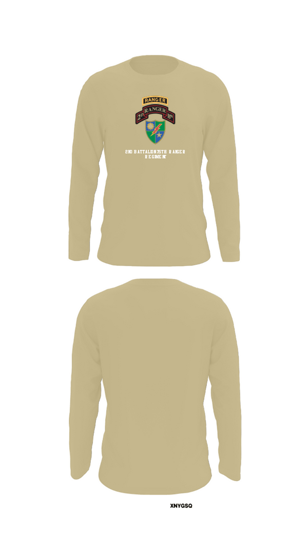 Long Sleeve Performance Shirt, 2nd Battalion 75th Ranger Regiment, , Teamtime, Team time, sublimation, custom sports apparel, team uniforms, spirit wear, spiritwear, sports uniforms, custom shirts, team store, custom team store, fundraiser sports, apparel fundraiser
