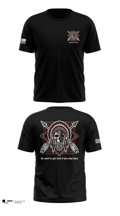 Comanche Squad 45809348 Short Sleeve Performance Shirt - 3