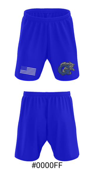 Athletic Shorts With Pockets, Garinger High School Tennis, Spirit Store, Teamtime, Team time, sublimation, custom sports apparel, team uniforms, spirit wear, spiritwear, sports uniforms, custom shirts, team store, custom team store, fundraiser sports, apparel fundraiser