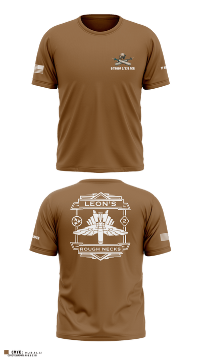 Q TROOP 2/278 ACR 39002186 Old School Cotton Feel Shirt - 13