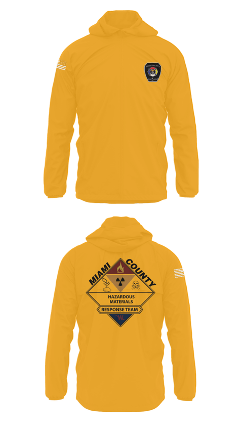 Windbreaker, Miami County Hazmat, , Teamtime, Team time, sublimation, custom sports apparel, team uniforms, spirit wear, spiritwear, sports uniforms, custom shirts, team store, custom team store, fundraiser sports, apparel fundraiser
