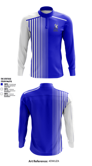 Quarter Zip Jacket, Antwerp Senior High School Volleyball, Women's Volleyball, Teamtime, Team time, sublimation, custom sports apparel, team uniforms, spirit wear, spiritwear, sports uniforms, custom shirts, team store, custom team store, fundraiser sports, apparel fundraiser