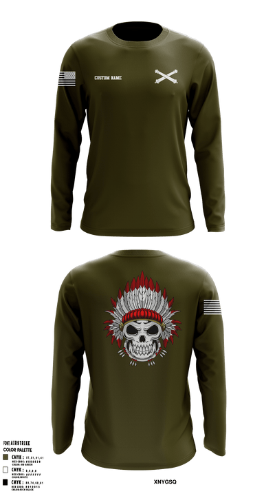 209th DLD 44879394 Long Sleeve Performance Shirt - 1
