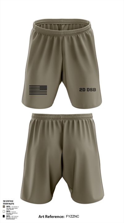 2d dsb 48346741 Athletic Shorts With Pockets - 2