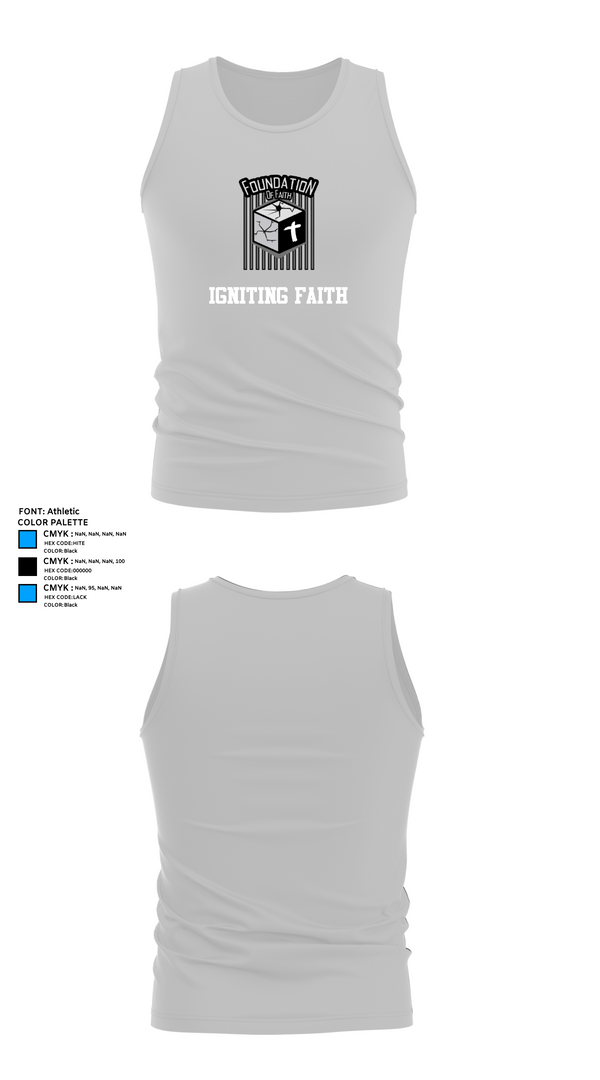 Tank Top, Igniting Faith, , Teamtime, Team time, sublimation, custom sports apparel, team uniforms, spirit wear, spiritwear, sports uniforms, custom shirts, team store, custom team store, fundraiser sports, apparel fundraiser
