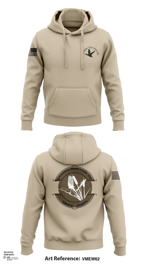 Hoodie, Crooked Wing Fowl Co., , Teamtime, Team time, sublimation, custom sports apparel, team uniforms, spirit wear, spiritwear, sports uniforms, custom shirts, team store, custom team store, fundraiser sports, apparel fundraiser