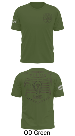 Old School Cotton Feel Shirt, Fulton County Anti-Crime Task Force, , Teamtime, Team time, sublimation, custom sports apparel, team uniforms, spirit wear, spiritwear, sports uniforms, custom shirts, team store, custom team store, fundraiser sports, apparel fundraiser