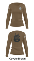 Sherwood Foresters 95108079 Women's Long Sleeve V-neck Shirt - 17
