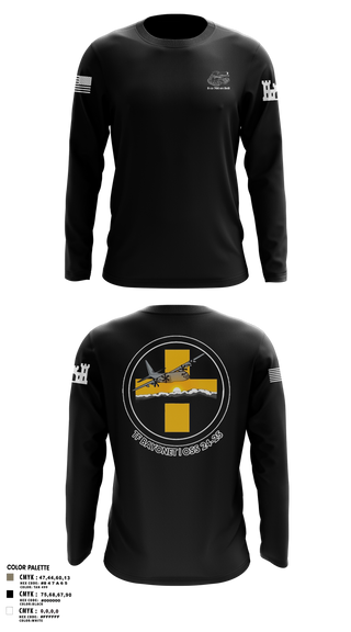 Long Sleeve Performance Shirt, , Army, Teamtime, Team time, sublimation, custom sports apparel, team uniforms, spirit wear, spiritwear, sports uniforms, custom shirts, team store, custom team store, fundraiser sports, apparel fundraiser