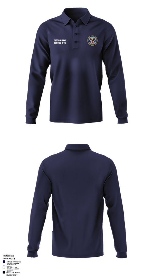 Long Sleeve Performance Polo, , , Teamtime, Team time, sublimation, custom sports apparel, team uniforms, spirit wear, spiritwear, sports uniforms, custom shirts, team store, custom team store, fundraiser sports, apparel fundraiser