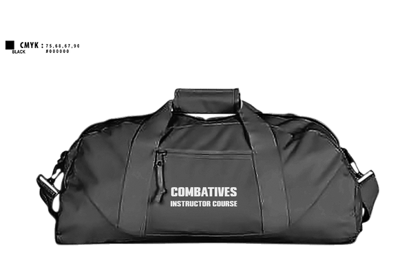 Duffle Bag, Combatives instructor course, Army, Teamtime, Team time, sublimation, custom sports apparel, team uniforms, spirit wear, spiritwear, sports uniforms, custom shirts, team store, custom team store, fundraiser sports, apparel fundraiser