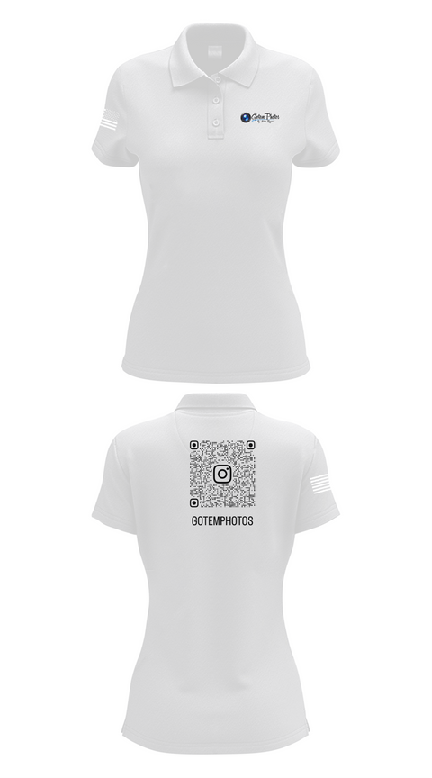 Womens Short Sleeve Performance Polo, Gotem Phots, , Teamtime, Team time, sublimation, custom sports apparel, team uniforms, spirit wear, spiritwear, sports uniforms, custom shirts, team store, custom team store, fundraiser sports, apparel fundraiser