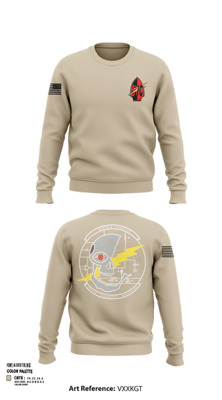 Crew Neck Sweatshirt, 7th Communication Bn, , Teamtime, Team time, sublimation, custom sports apparel, team uniforms, spirit wear, spiritwear, sports uniforms, custom shirts, team store, custom team store, fundraiser sports, apparel fundraiser