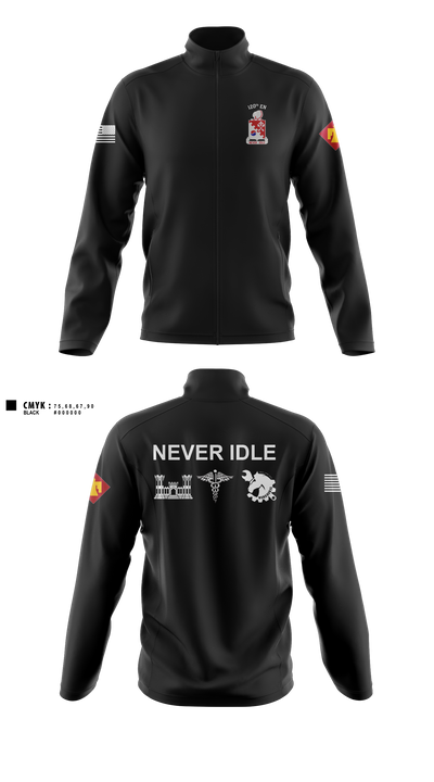 120th Engineers 1318927 Fleece Jacket - 1