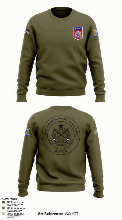 B.N.R.A 22892000 Crew Neck Sweatshirt - 1
