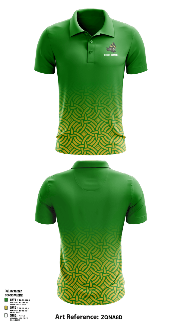 Short Sleeve Performance Polo, Vikings, Baseball, Teamtime, Team time, sublimation, custom sports apparel, team uniforms, spirit wear, spiritwear, sports uniforms, custom shirts, team store, custom team store, fundraiser sports, apparel fundraiser