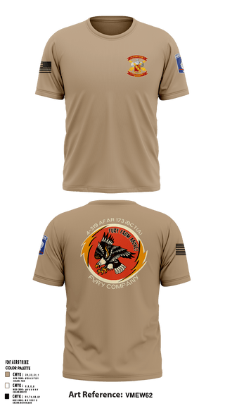 Old School Cotton Feel Shirt, FCO 4-319 AFAR, 173 IBCT(A), Army, Teamtime, Team time, sublimation, custom sports apparel, team uniforms, spirit wear, spiritwear, sports uniforms, custom shirts, team store, custom team store, fundraiser sports, apparel fundraiser