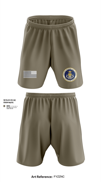 Air Force Chaplain 49250716 Athletic Shorts With Pockets - 100