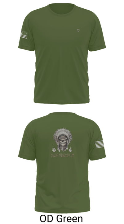 1/149th BCO INF REG 3rd PLT 77342466 Short Sleeve Performance Shirt - 56