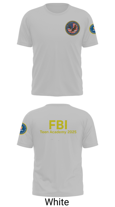 FBI Citizens Academy 38142590 Short Sleeve Performance Shirt - 11
