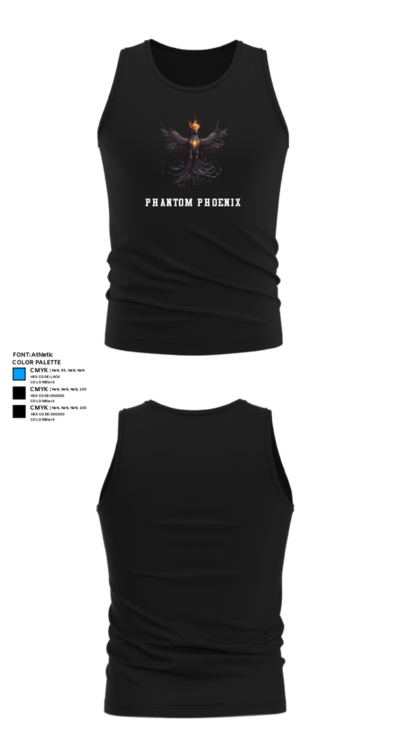 Tank Top, Phantom Phoenix, , Teamtime, Team time, sublimation, custom sports apparel, team uniforms, spirit wear, spiritwear, sports uniforms, custom shirts, team store, custom team store, fundraiser sports, apparel fundraiser