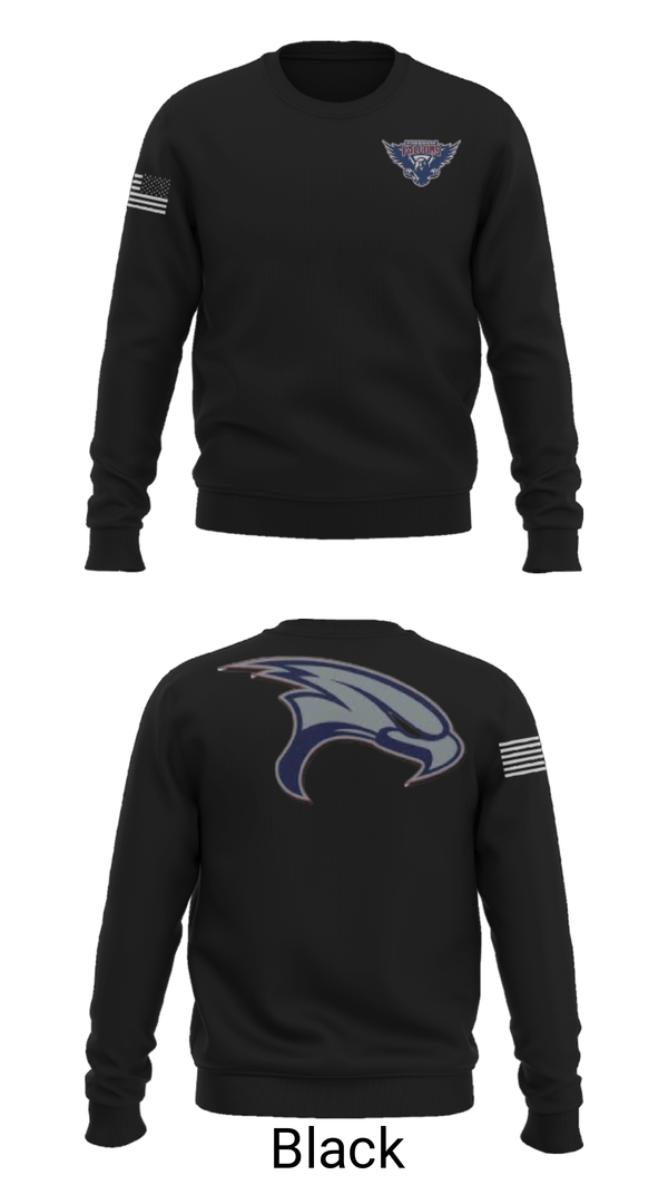 Crew Neck Sweatshirt, Freedom High School Softball, Softball, Teamtime, Team time, sublimation, custom sports apparel, team uniforms, spirit wear, spiritwear, sports uniforms, custom shirts, team store, custom team store, fundraiser sports, apparel fundraiser
