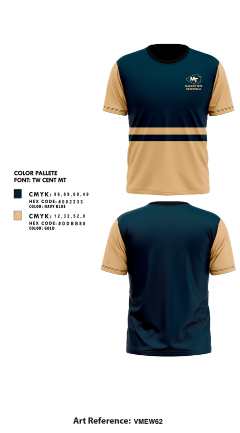 Short Sleeve Performance Shirt, Marked Tree High School Basketball, Men's Basketball, Teamtime, Team time, sublimation, custom sports apparel, team uniforms, spirit wear, spiritwear, sports uniforms, custom shirts, team store, custom team store, fundraiser sports, apparel fundraiser
