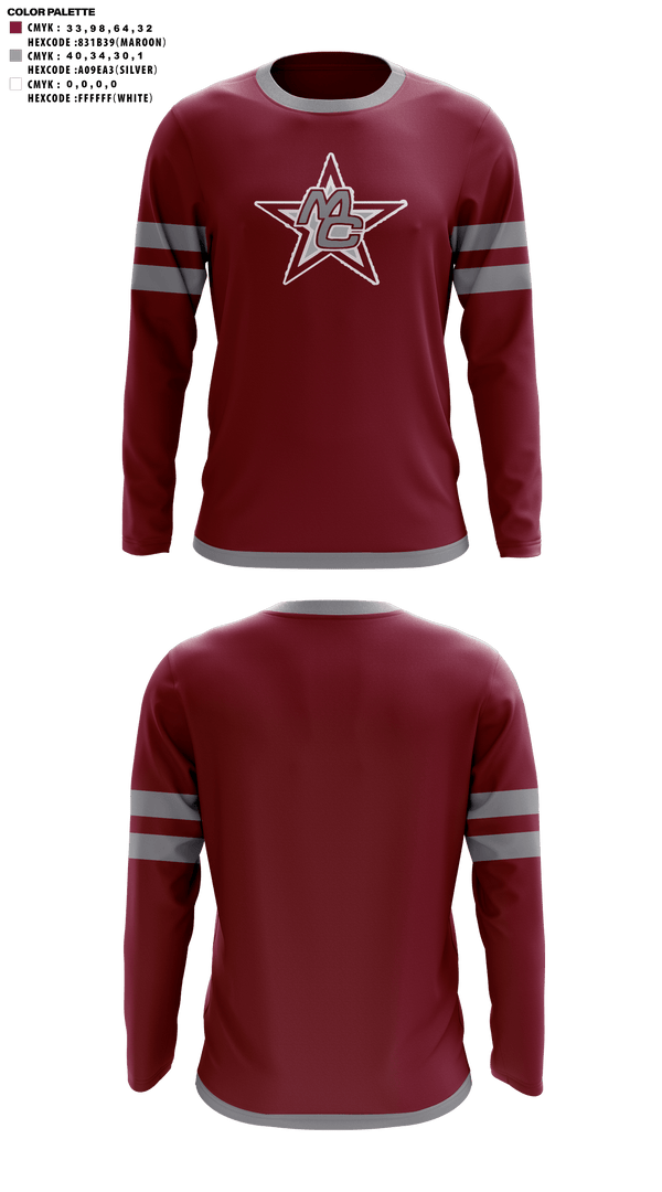 Long Sleeve Performance Shirt, Madison County High School Cheer, Cheer, Teamtime, Team time, sublimation, custom sports apparel, team uniforms, spirit wear, spiritwear, sports uniforms, custom shirts, team store, custom team store, fundraiser sports, apparel fundraiser