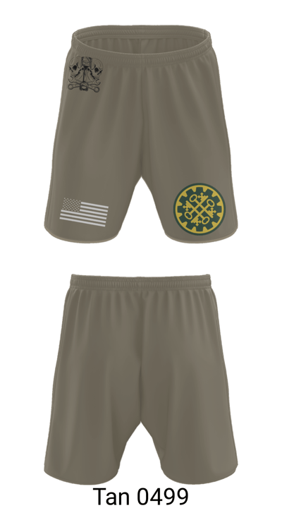 46th MP Co 42488170 Athletic Shorts With Pockets - 68