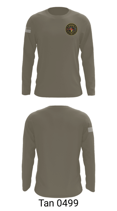 Ravenswood Volunteer Fire Department 47205715 Long Sleeve Performance Shirt - 66