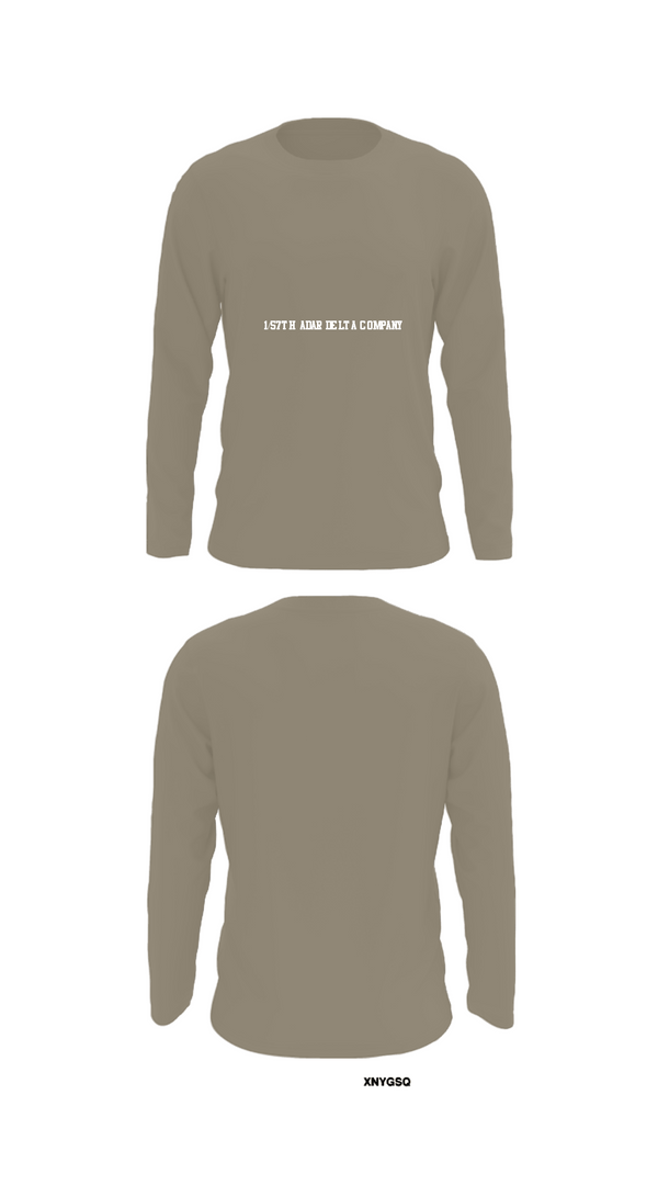 Long Sleeve Performance Shirt, 1/57th ADAR Delta Company, Army, Teamtime, Team time, sublimation, custom sports apparel, team uniforms, spirit wear, spiritwear, sports uniforms, custom shirts, team store, custom team store, fundraiser sports, apparel fundraiser