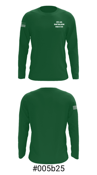 Long Sleeve Performance Shirt, 2D AA BATTALION H&S CO, Marines, Teamtime, Team time, sublimation, custom sports apparel, team uniforms, spirit wear, spiritwear, sports uniforms, custom shirts, team store, custom team store, fundraiser sports, apparel fundraiser