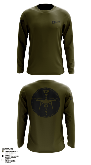 Long Sleeve Performance Shirt, Delta Defense Unit, Police, Teamtime, Team time, sublimation, custom sports apparel, team uniforms, spirit wear, spiritwear, sports uniforms, custom shirts, team store, custom team store, fundraiser sports, apparel fundraiser