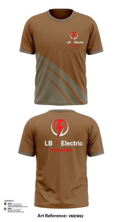 Lb electric 75532931 Short Sleeve Performance Shirt - 119