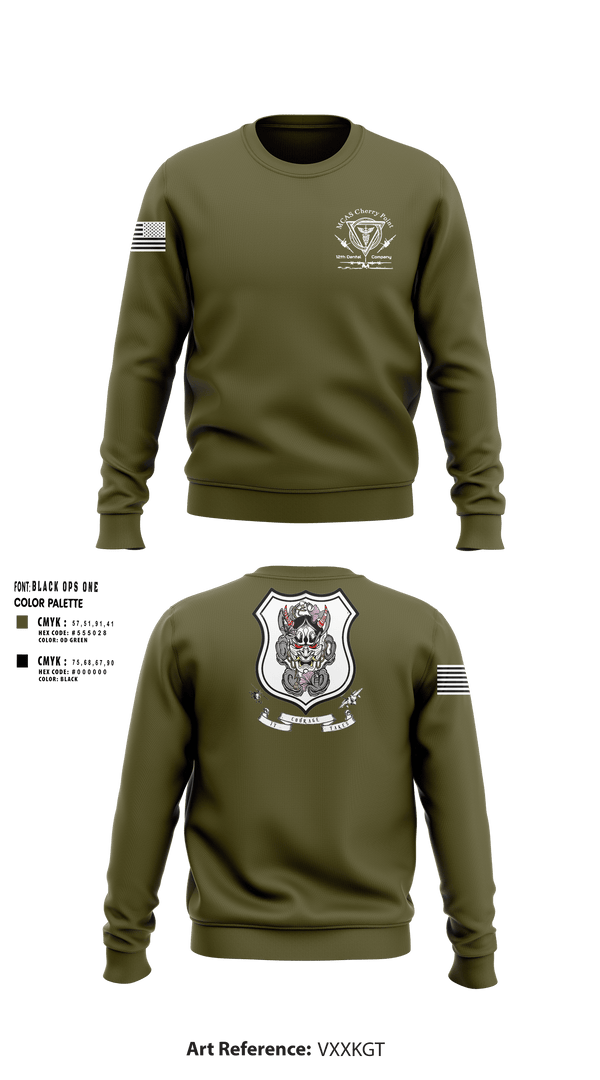 Crew Neck Sweatshirt, 12th Dental Co, Navy, Teamtime, Team time, sublimation, custom sports apparel, team uniforms, spirit wear, spiritwear, sports uniforms, custom shirts, team store, custom team store, fundraiser sports, apparel fundraiser
